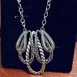 925 Sterling Silver Carolyn Pollack Lasting Connection Necklace